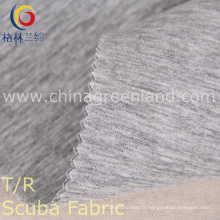 Tissu de plongée de teinture de rayonne de polyester pour le vêtement de textile (GLLML210)